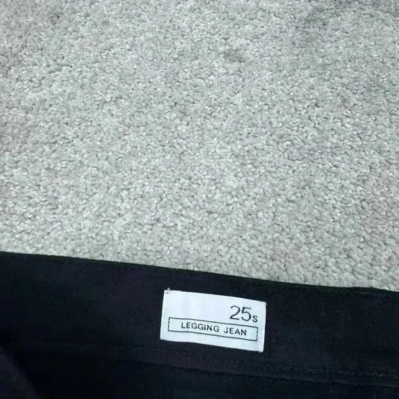 Gap Legging Jeans Black Pockets Women’s Size 25 Short - Picture 12 of 13